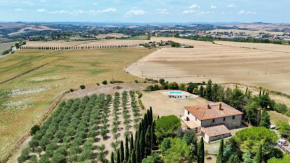 Podere Viepri - Villa in esclusiva nei Colli Senesi con Vasca idromassaggio Serre Di Rapolano